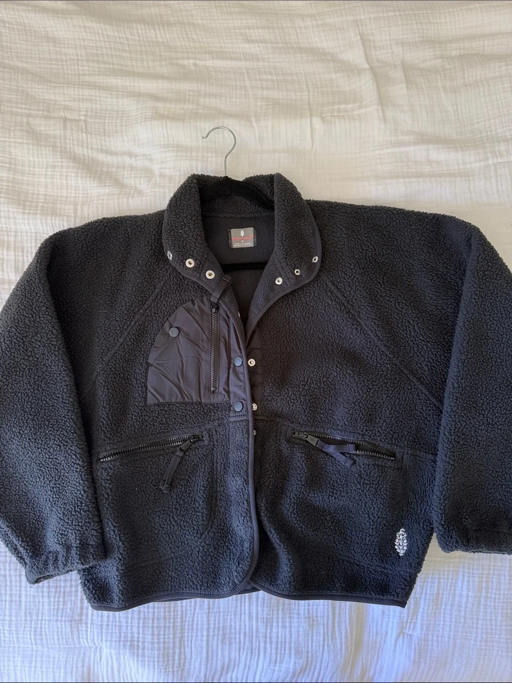 Free People Hit The Slopes Fleece Jacket - Picture 5 of 6